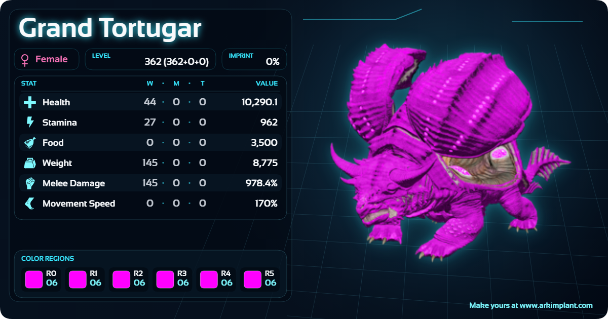 Grand Tortugar — Solid 6