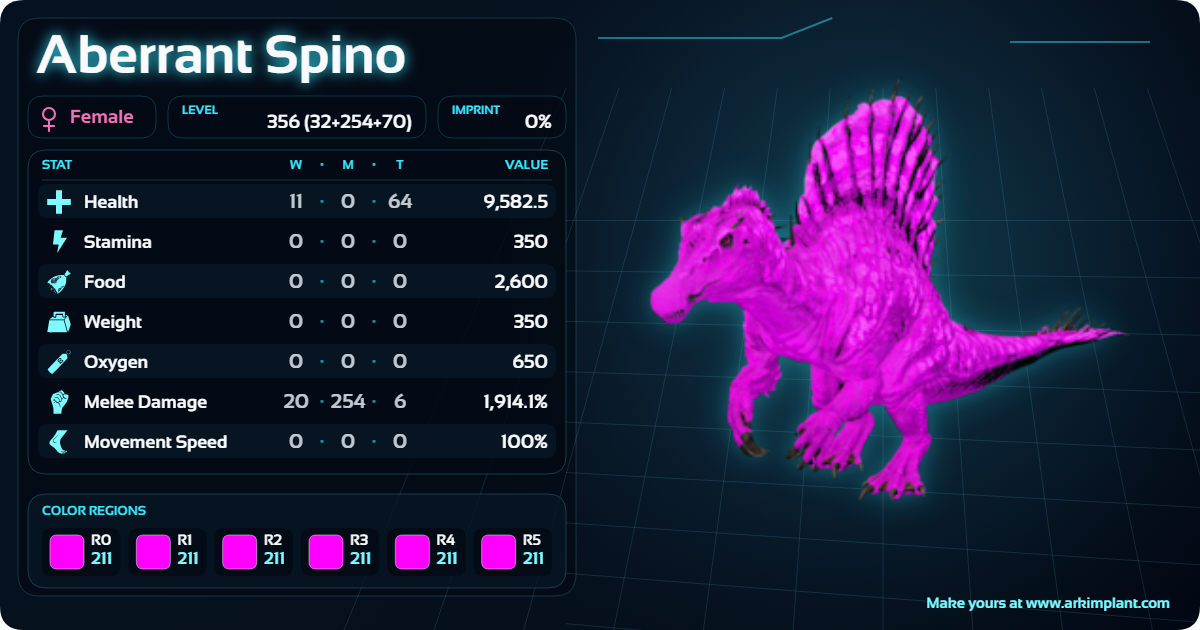 Aberrant Spino — Solid 211